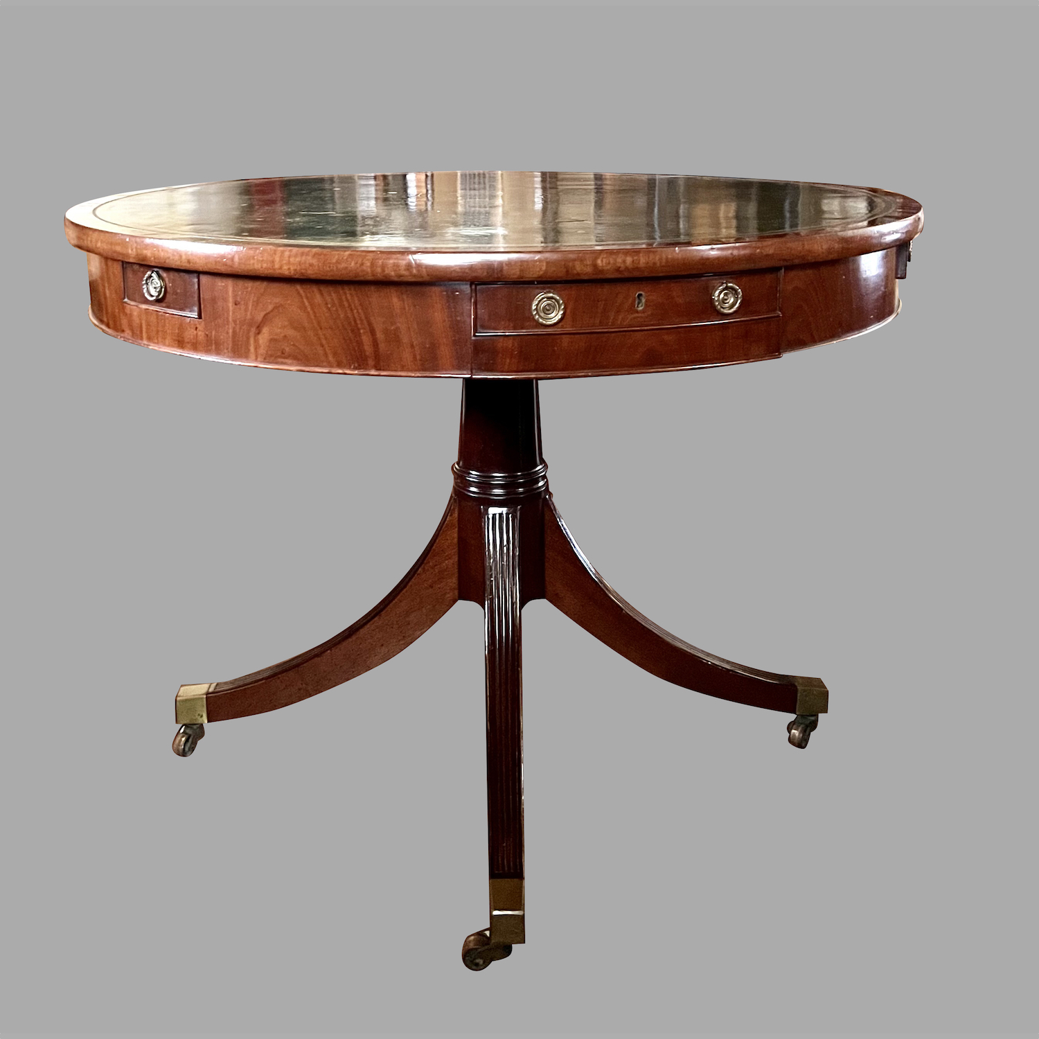 english-regency-style-mahogany-drum-table-with-rotating-gilt-tooled-leather-top-c322-11