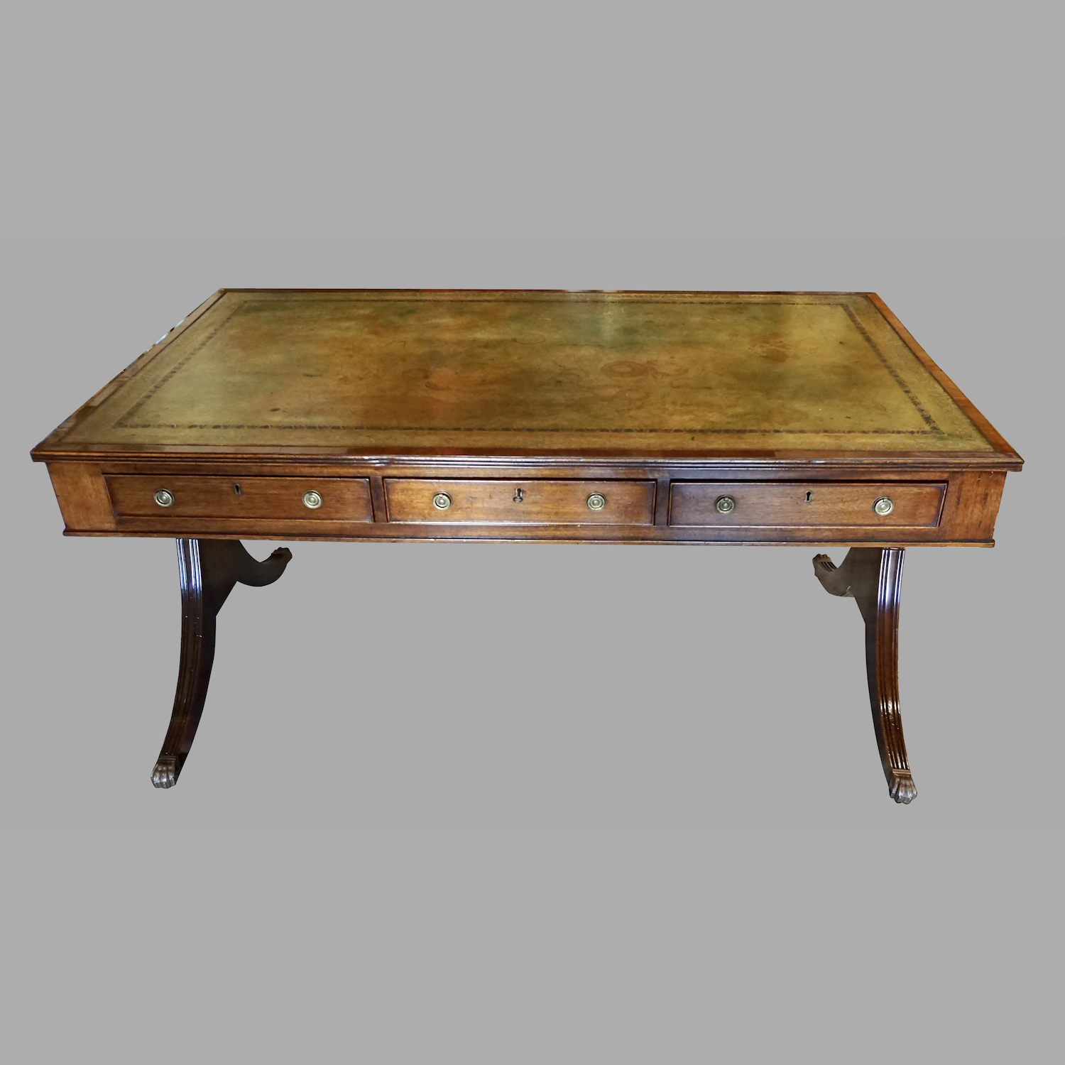 english-regency-style-mahogany-partners-writing-table-with-gilt-tooled-leather-top-c323-2