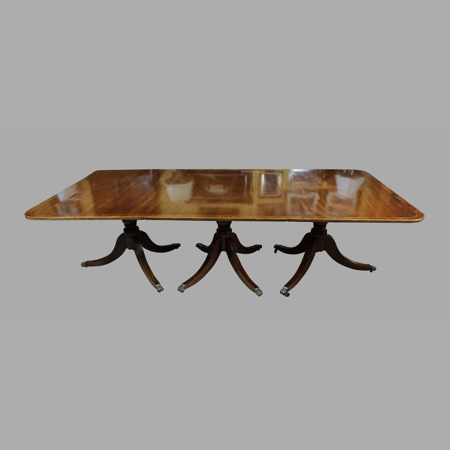georgian-style-burl-elm-crossbanded-mahogany-3-pedestal-dining-table-with-leaves-c523-14