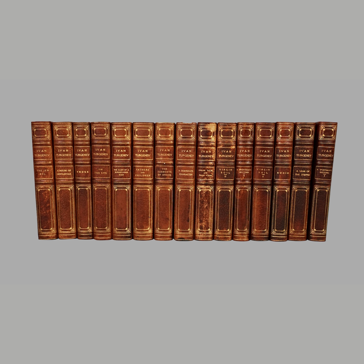 the-works-turgenev-15-leatherbound-volumes-published-london-1916-c323-20