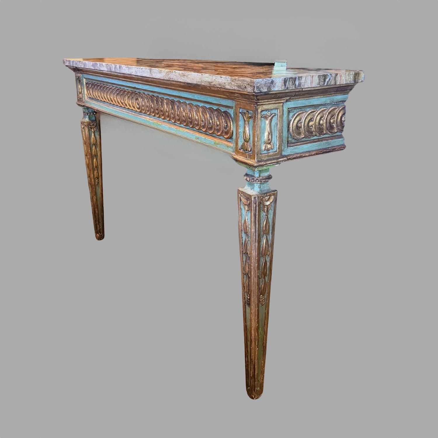 italian-neoclassical-aquamarine-gold-painted-console-table-with-faux-marble-top-f1225-22